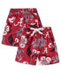 Фото #2 товара Little Boys and Girls Crimson Alabama Crimson Tide Floral Volley Swim Shorts