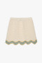 Scalloped knit skirt - limited edition
