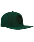ფოტო #3 პროდუქტის Men's Forest Green Brooklyn Nets Tonal Logo Snapback Hat