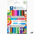 Set of Felt Tip Pens Staedtler Noris 3280 Multicolour (10 Units)