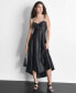 ფოტო #4 პროდუქტის Women's Mixed-Media Midi Dress