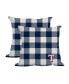 Фото #1 товара Texas Rangers 2-Pack Buffalo Check Plaid Outdoor Pillow Set