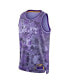 Фото #3 товара Men's and Women's LeBron James Purple Los Angeles Lakers Select Series Swingman Jersey