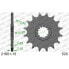 AFAM 21601 front sprocket Серебристый, 15t - фото #1