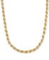 Фото #1 товара Rope Link 22" Chain Necklace in Sterling Silver