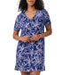 Фото #9 товара Пижама Splendid женская с коротким рукавом "Printed Sleepshirt"