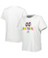 Women's White Mississippi State Bulldogs Fresh Pride T-shirt