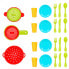 Детский набор посуды Colorbaby Игрушка машина для отжимания белья 26 Предметы (12 штук)