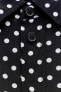 Zw collection polka dot print shirt