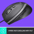 Фото #3 товара Logitech Corded Mouse M500 - Right-hand - Optical - USB Type-A - 4000 DPI - Black