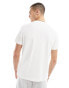 Фото #8 товара GANT shield logo tipped pique t-shirt in white