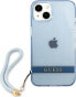 Guess Guess GUHCP13MHTSGSB iPhone 13 6,1" niebieski/blue hardcase Translucent Stap - фото #3