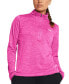 Women's Twist Tech Quarter-Zip Logo Top