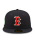 Фото #2 товара Men's Navy Boston Red Sox 2004 World Series Champions Citrus Pop UV 59FIFTY Fitted Hat