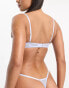 New Look lace thong in light blue