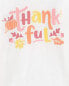 Toddler Thankful Thanksgiving Long-Sleeve Graphic Tee 2T