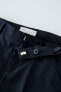 Фото #3 товара Костюмные брюки из рельефной ткани ZARA