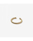 ფოტო #2 პროდუქტის Twisted Adjustable Ring - Rope Mini