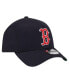 Фото #4 товара Men's Navy Boston Red Sox Team Color A-Frame 9FORTY Adjustable Hat