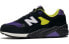 Фото #2 товара New Balance NB 580 经典拼接休闲 低帮 跑步鞋 男女同款 黑紫色 / Кроссовки New Balance NB 580 CMT580TF