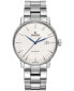 ფოტო #1 პროდუქტის Unisex Swiss Automatic Coupole Classic Stainless Steel Bracelet Watch 41mm R22876013