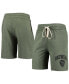 ფოტო #1 პროდუქტის Men's Milwaukee Brewers Mainstream Tri-Blend Shorts