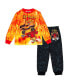 Toddler Boys Pullover Pajama Shirt and Pants Sleep Set to Grave Digger El Toro Loco Megalodon