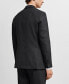 Фото #2 товара Men's Slim-Fit Check Wool Suit Blazer