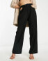 Aria Cove tailored trouser with cut-out detail in black