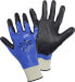 Фото #1 товара Showa 4703 XL - Workshop gloves - Black - Blue - German - XL - Nitril - Nylon - Polyester