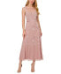 Фото #1 товара Women's Embellished Sleeveless Midi Dress