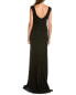 Rene Ruiz Off-The-Shoulder Crepe Gown Women's 6 - фото #2