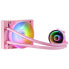 Фото #1 товара Mars Gaming ML-ONE120 Pink Liquid CPU Cooler TDP 200W Infinity Mirror FRGB Silent Fan Universal Multisocket - All-in-one liquid cooler - 12 cm - 69.2 cfm - Pink