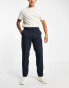 Farah Roachman regular fit smart trousers in navy