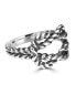 Фото #3 товара Sterling Silver Lasso Love Knot Ring, Size 5 - 8