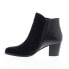Фото #9 товара David Tate Odyssey Womens Black Narrow Suede Zipper Ankle & Booties Boots 8.5