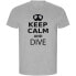 KRUSKIS Keep Calm And Dive ECO short sleeve T-shirt