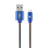Фото #1 товара Кабель USB A — USB C GEMBIRD CC-USB2J-AMCM-2M-BL Синий 2 m