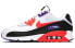 Кроссовки мужские Nike Air Max 90 AJ1285-106 бело-красные 42 - фото #2