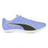 Фото #1 товара Puma Evospeed Distance 11 Track & Field Mens Purple Sneakers Athletic Shoes 377