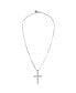 THIRD CROWN hEDRON CROSS NECKLACE