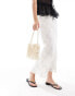 Фото #4 товара Mango pearl square mini bag in white