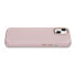 Фото #11 товара Чехол из натуральной кожи ICARER для iPhone 14 розовый