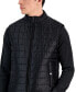 Фото #3 товара Men's Quilted Zip-Front Nylon Vest, Created for Macy's