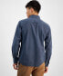 ფოტო #2 პროდუქტის Men's Long Sleeve Twill Shirt, Created for Macy's