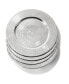 Фото #1 товара 13" Medallion Electroplated Charger Plates, Set of 4