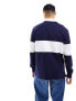 Фото #3 товара Polo Ralph Lauren Sport Capsule chest panel logo rugby shirt in navy