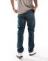 Фото #4 товара DTT rigid straight fit jeans in dark blue vintage tint