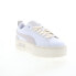 Фото #4 товара Puma Mayze Thrifted 38986101 Womens White Lifestyle Sneakers Shoes