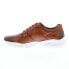 Фото #5 товара Robert Graham Boccaccio RG5417L Mens Brown Leather Lifestyle Sneakers Shoes